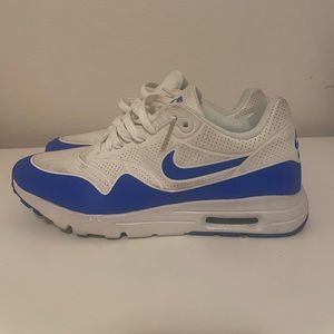 Nike Air Max 1 Ultra Moire Racer Blue used womens size 8.5